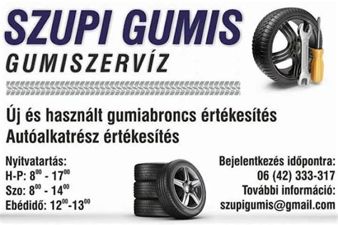 újfehértó gumis|94 értékelés erről : Baján Gumi Kft. (Gumiabroncs